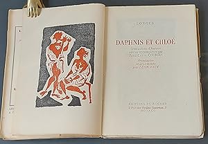 Bild des Verkufers fr Daphnis et Chlo. Traduction d'Amyot revue et complte par Paul.Louis Courier. Frontispice et ornements par Lon Zack. zum Verkauf von Biblion Antiquariat