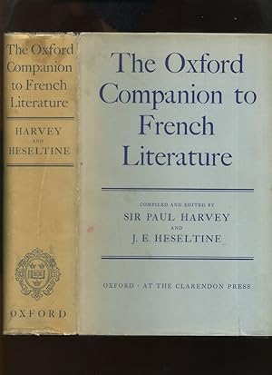 Imagen del vendedor de The Oxford Companion to French Literature a la venta por Roger Lucas Booksellers