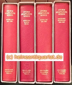 Sämtliche Werke in vier Bänden. Herausgegeben von Karl Ernst Lange und Dieter Lohmeier.