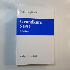 Imagen del vendedor de Grundkurs StPO a la venta por Gebrauchtbcherlogistik  H.J. Lauterbach