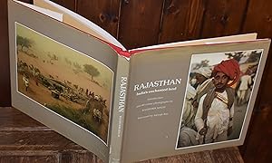 Seller image for RAJASTAN : INDIA'S ENCHANTED LAND , WITH 80 COLOUR PHOTOGRAPHS for sale by CHESIL BEACH BOOKS