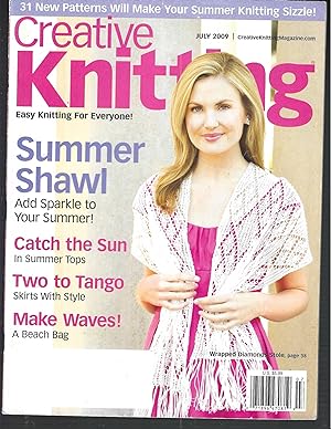 Seller image for Creative Knitting {Volume 31, Number 4, July 2009} for sale by Vada's Book Store