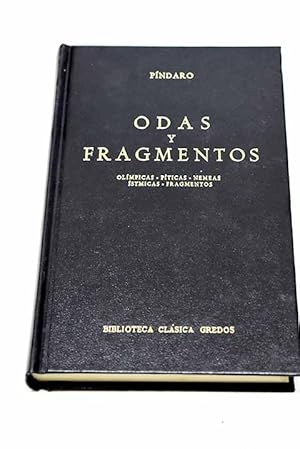 Seller image for Odas y fragmentos for sale by Alcan Libros