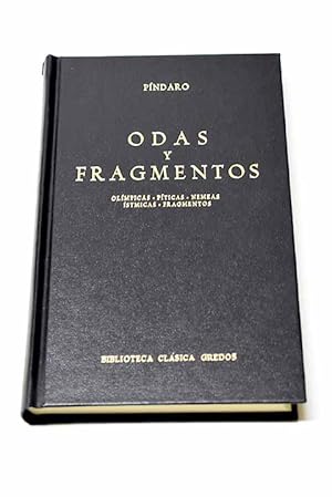 Seller image for Odas y fragmentos for sale by Alcan Libros