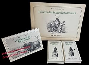 KONVOLUT: Reise in das innere Nordamerika Band 1 & 2 & Vignettenband & 48 Bildtafeln & Landkarte ...