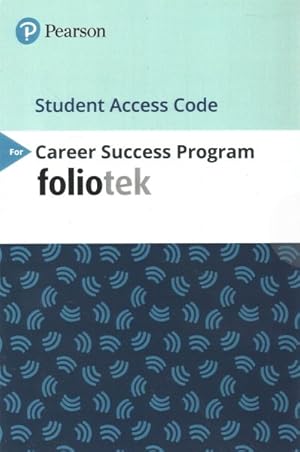 Immagine del venditore per Career Success Program--Foliotek Eportfolio Standalone Access Card venduto da GreatBookPrices