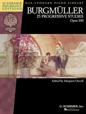 Imagen del vendedor de Burgmuller : 25 Progressive Studies, Opus 100 a la venta por GreatBookPrices