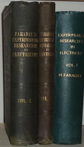 faraday - experimental researches electricity - AbeBooks