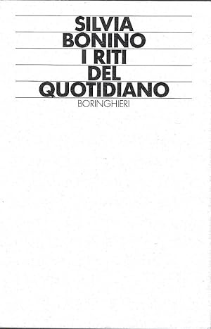 I riti del quotidiano. Studio psicologico della ritualizzazione personale