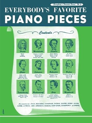 Immagine del venditore per Everybody's Favorite Piano Pieces : Piano Solo venduto da GreatBookPrices