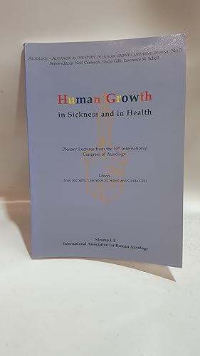 Bild des Verkufers fr Human Growth in Sickness and in Health zum Verkauf von Cambridge Rare Books