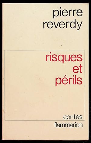 Immagine del venditore per Risques et prils venduto da LibrairieLaLettre2