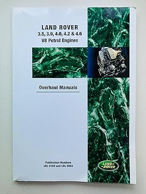 Immagine del venditore per Land Rover 3.5, 3.9, 4.0, 4.2 & 4.6 V8 Petrol Engine Overhaul Manuals: LRL004  LRL164 venduto da Cherubz Books