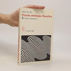 Bild des Verkufers fr Piccola antologia filosofica 3. zum Verkauf von Bookbot