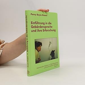 Bild des Verkufers fr Einfu?hrung in die Geba?rdensprache und ihre Erforschung zum Verkauf von Bookbot