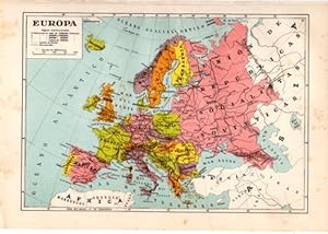 LAMINA V33136: Mapa de Europa