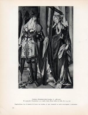 Bild des Verkufers fr LAMINA V33030: El emperador Constantino y su madre Santa Elena por C. Engebrechtsen zum Verkauf von EL BOLETIN