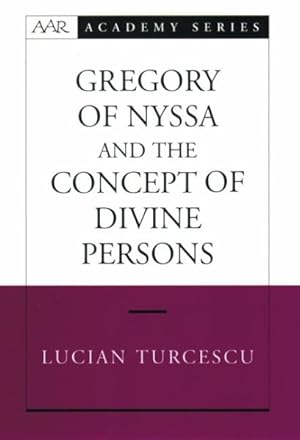 Imagen del vendedor de Gregory of Nyssa and the Concept of Divine Persons a la venta por GreatBookPricesUK