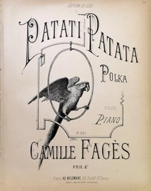 Image du vendeur pour Patati patata. Polka pour piano mis en vente par Paul van Kuik Antiquarian Music