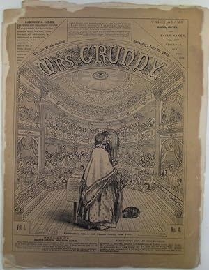 Mrs. Grundy. For the Week Ending Saturday, July 29, 1865. Vol. 1. No. 4