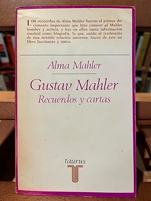 Imagen del vendedor de GUSTAV MAHLER a la venta por Antigua Librera Canuda