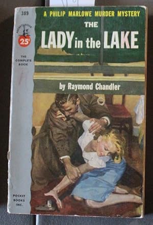 Bild des Verkufers fr THE LADY IN THE LAKE (Pocket Books # 389 ) Phillip Marlow mystery. zum Verkauf von Comic World