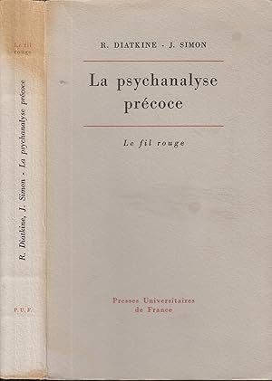 Imagen del vendedor de La psychanalyse prcoce a la venta por PRISCA