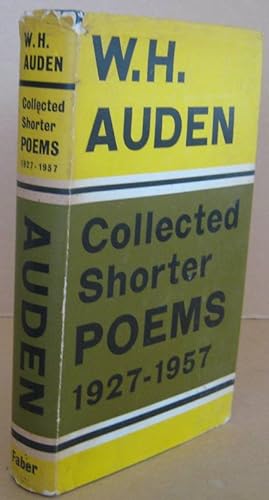 Imagen del vendedor de Collected Shorter Poems 1927-1957 a la venta por Mainly Fiction