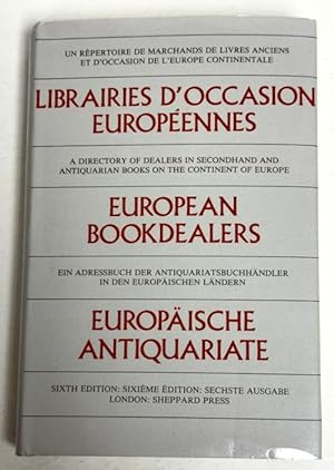 Seller image for European Bookdealers by Sheppard Press Limited for sale by Heartwood Books and Art