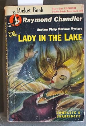 Seller image for THE LADY IN THE LAKE (Pocket Books # 389 ) Phillip Marlow mystery. for sale by Comic World