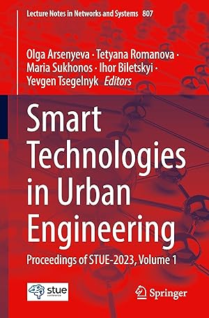 Imagen del vendedor de Smart Technologies in Urban Engineering a la venta por moluna