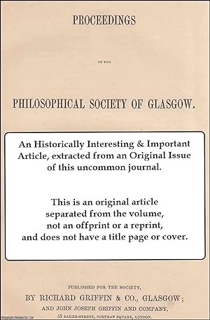 Seller image for Social Reformation of Criminals. This is an original article from the Proceedings of the Glasgow Philosophical Society, 1906. for sale by Cosmo Books