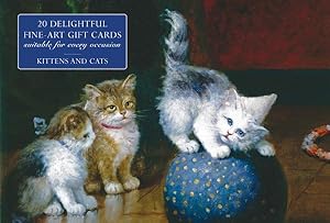 Bild des Verkufers fr Card Box of 20 Notecards and Envelopes - Kittens and Cats : A Delightful Pack of High-quality Fine-art Gift Cards and Decorative Envelopes zum Verkauf von GreatBookPricesUK