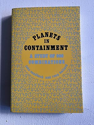 Immagine del venditore per Planets in Containment: A Study of 900 Combinations venduto da Aeon Bookstore