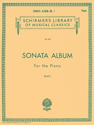 Bild des Verkufers fr Sonata Album for the Piano : Book 1 zum Verkauf von GreatBookPrices