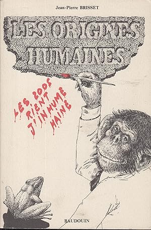 Immagine del venditore per Les origines humaines venduto da PRISCA