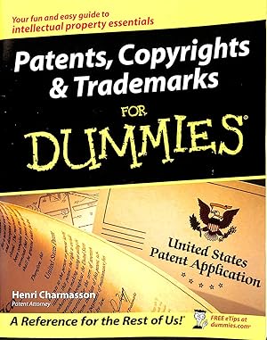 Patents, Copyrights & Trademarks For Dummies®