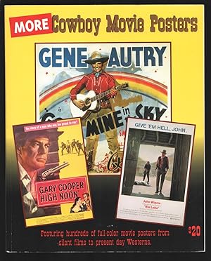 Imagen del vendedor de More Cowboy Movie Posters 1988-Color images of many top western film posters-Shane-Red Ryder-Zorro-Cisco Kid-VF a la venta por DTA Collectibles