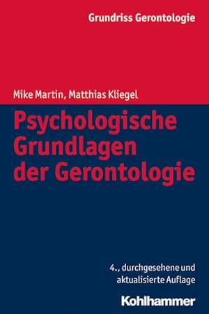 Bild des Verkufers fr Psychologische Grundlagen der Gerontologie zum Verkauf von Berliner Bchertisch eG