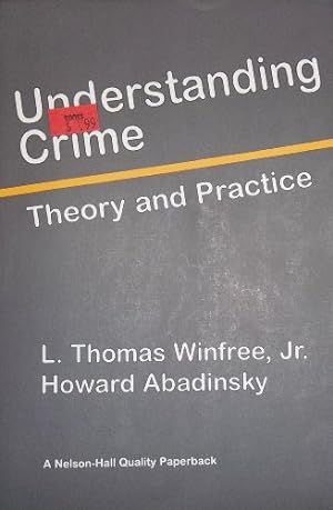 Seller image for Understanding Crime: Theory and Practice for sale by WeBuyBooks
