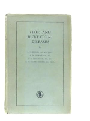 Image du vendeur pour Virus and Rickettsial Diseases mis en vente par World of Rare Books