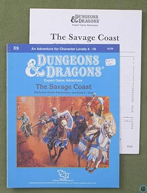 Image du vendeur pour The Savage Coast (Dungeons & Dragons Module X9) Original 1985 edition mis en vente par Wayne's Books
