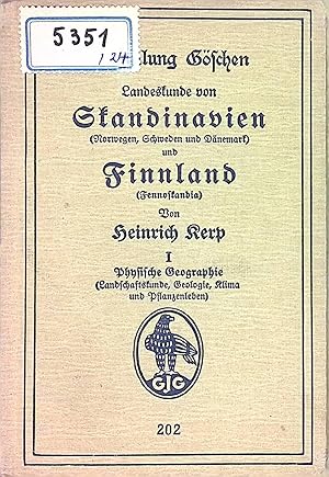 Seller image for Landeskunde von Skandinavien (Norwegen, Schweden und Dnemark) und Finnland (Fennoskandia), 1 Sammlung Gschen. 202 for sale by books4less (Versandantiquariat Petra Gros GmbH & Co. KG)