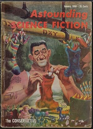 Imagen del vendedor de ASTOUNDING Science Fiction: January, Jan. 1958 a la venta por Books from the Crypt