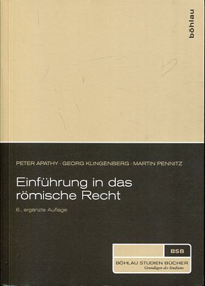 Seller image for Einfhrung in das rmische Recht. Bhlau Studien Bcher. for sale by Antiquariat Buchseite