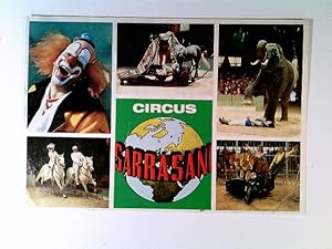 Circus Sarrasani, Werbeflyer mit Rabattcoupons, Zürich, beim Hallenstadion, 1969