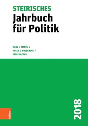 Seller image for Steirisches Jahrbuch fr Politik 2018. for sale by Antiquariat Buchseite