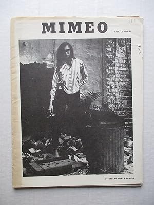 Seller image for Mimeo Vol 2 # 4 for sale by ANARTIST