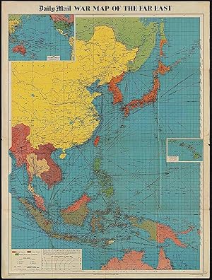 The Daily Mail War Map of the Far East.