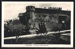 Cartolina Gradara, Il Castello Malatestiano